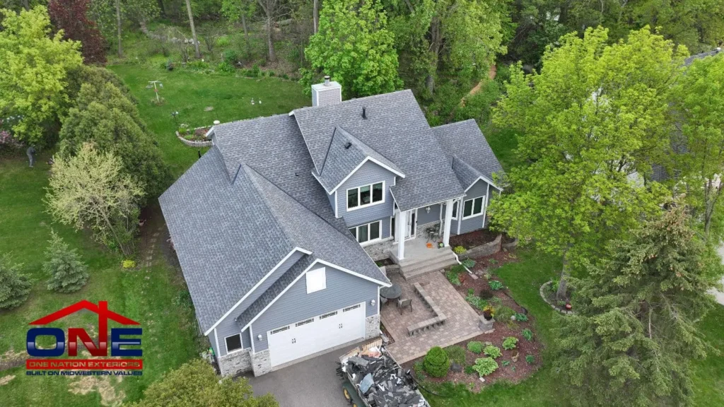 Completed residential exterior project